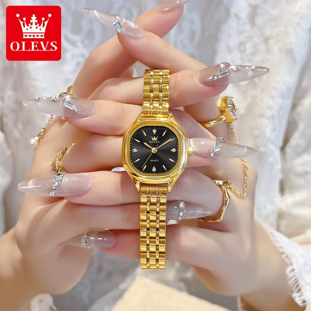 Fashion Mens Watches - OLEVS 5888 여성용 시계 골드 오리지널