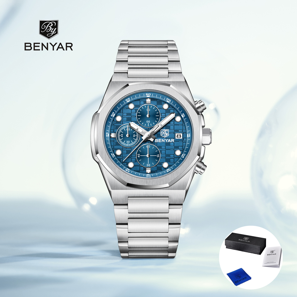 Fashion Mens Watches - 2025 신제품 베냐르 남성용 시계 최고급