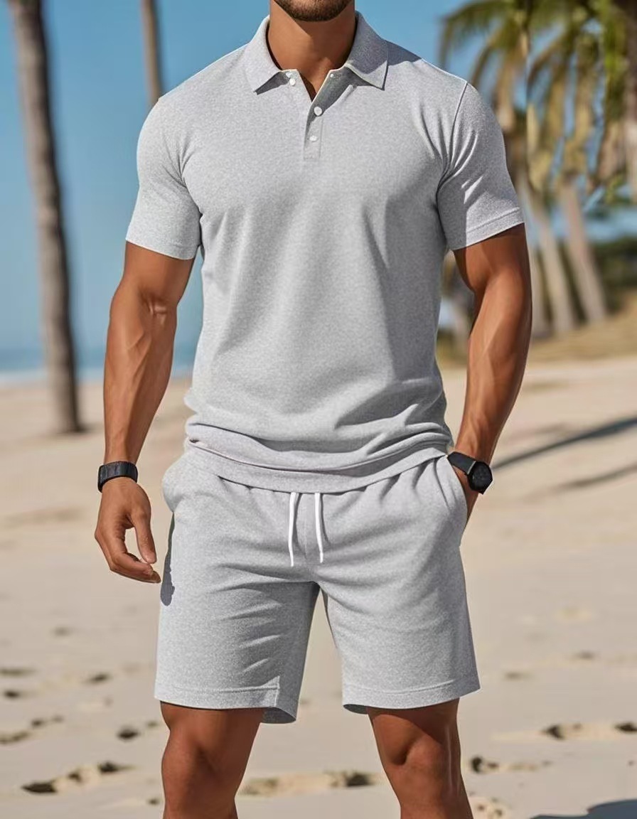 Men'S Fashion Outfits 2026 - 2026 남성 여름 폴로 셔츠 세트,