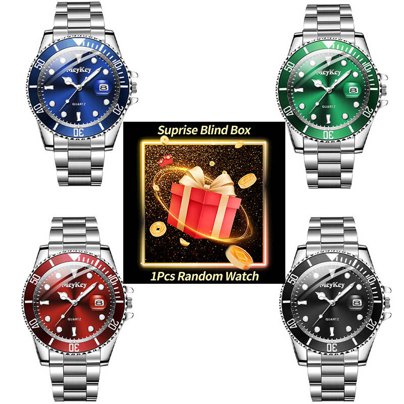 Fashion Mens Watches - 1PC 서프라이즈 미스터리 시계 블라인드 박스