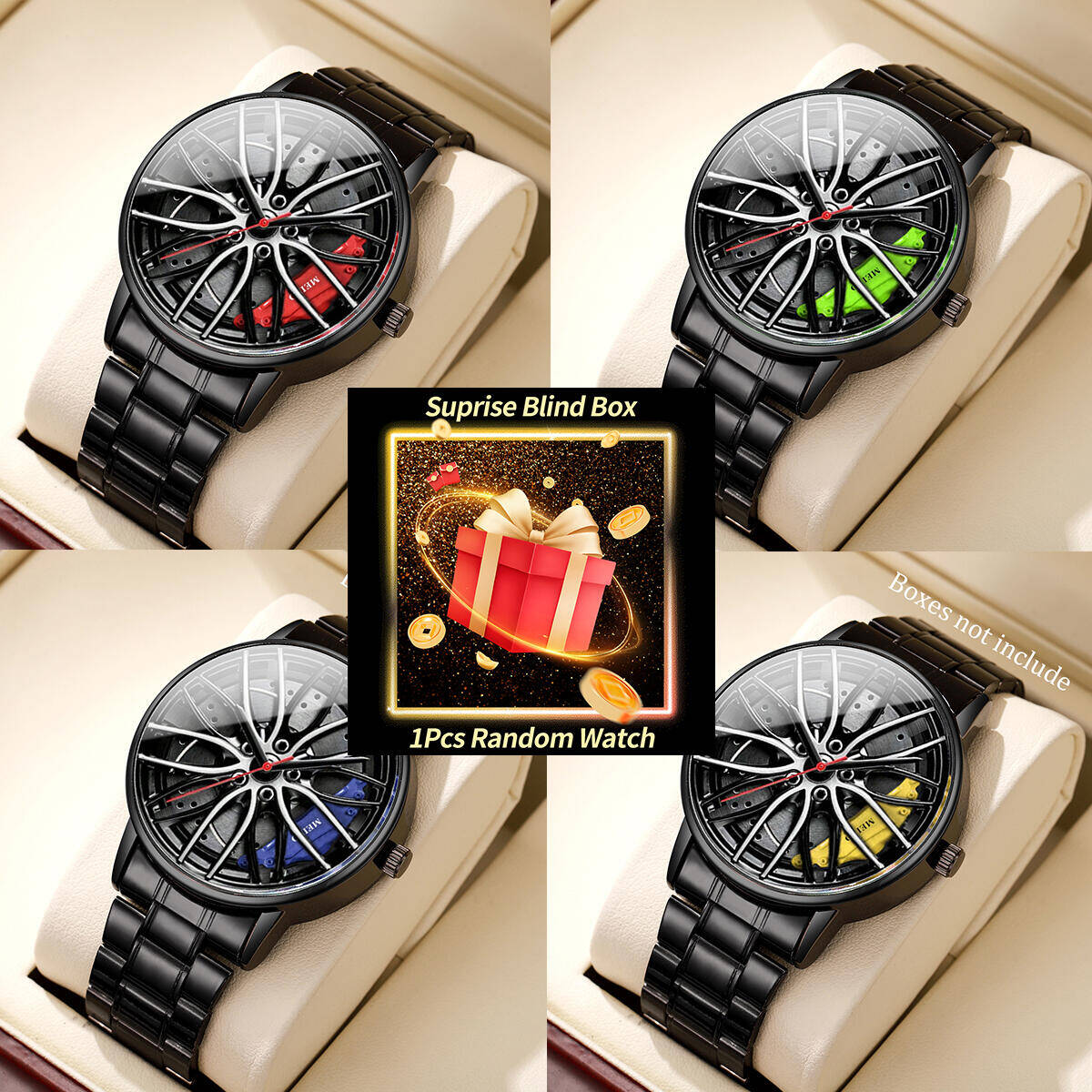 Fashion Mens Watches - 1PC 서프라이즈 미스터리 시계 블라인드 박스-패션