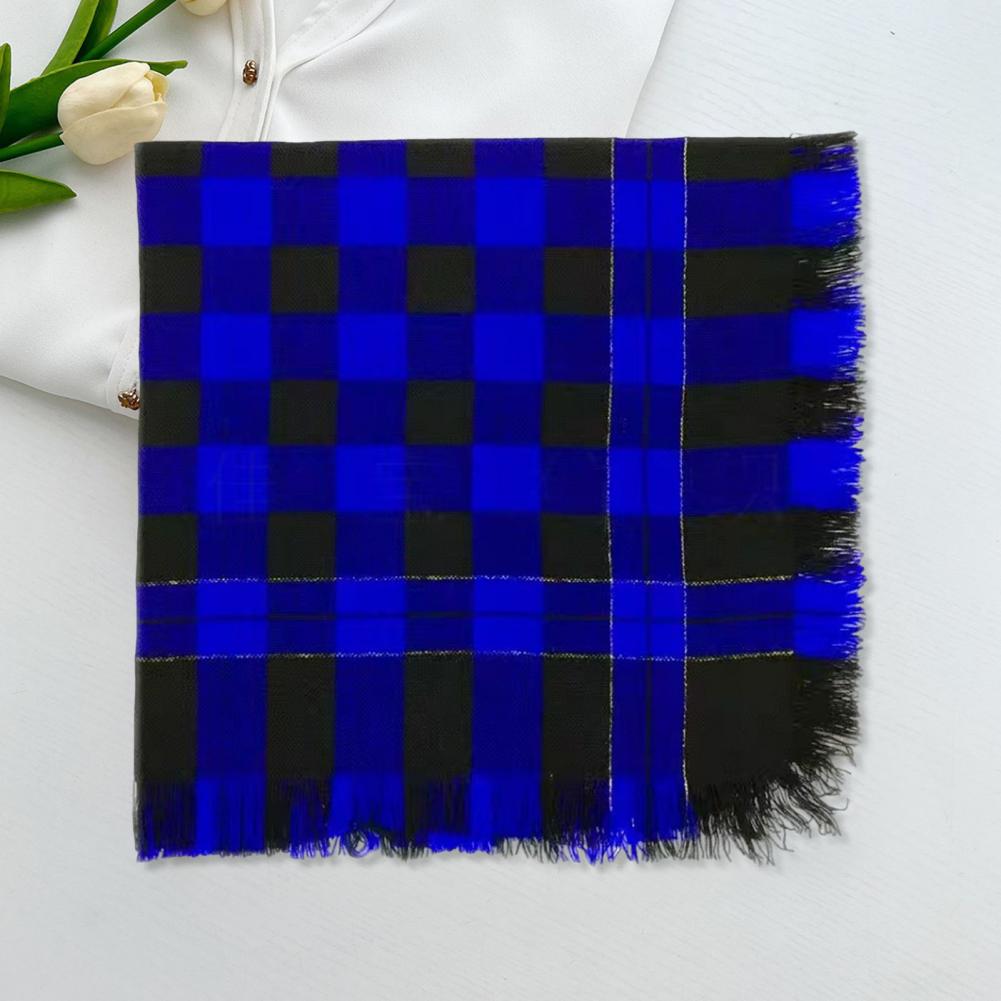 Men'S Fashion Head Scarf - 부드러운 울 숄 태슬 장식이 있는