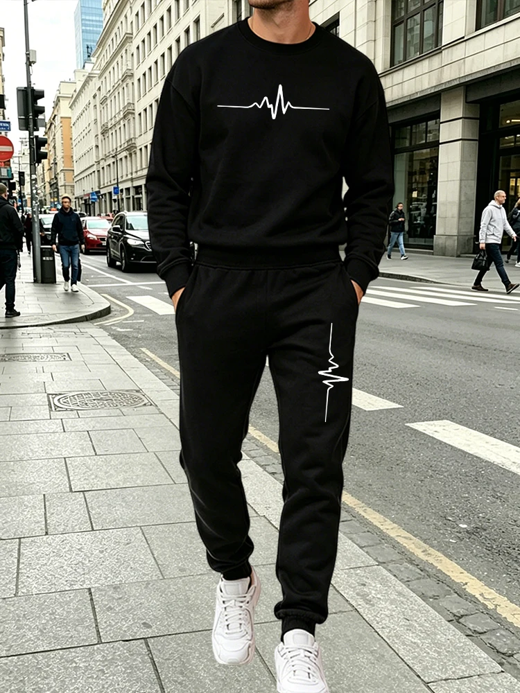 Men'S Fashion Outfits 2026 - 2026 신상 남성 풀오버 세트 가을