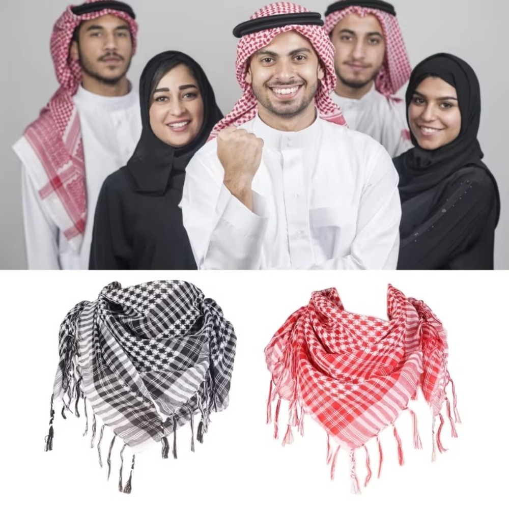 Men'S Fashion Head Scarf - 아랍 스카프 대형 아랍 쉬마그 헤드스카프