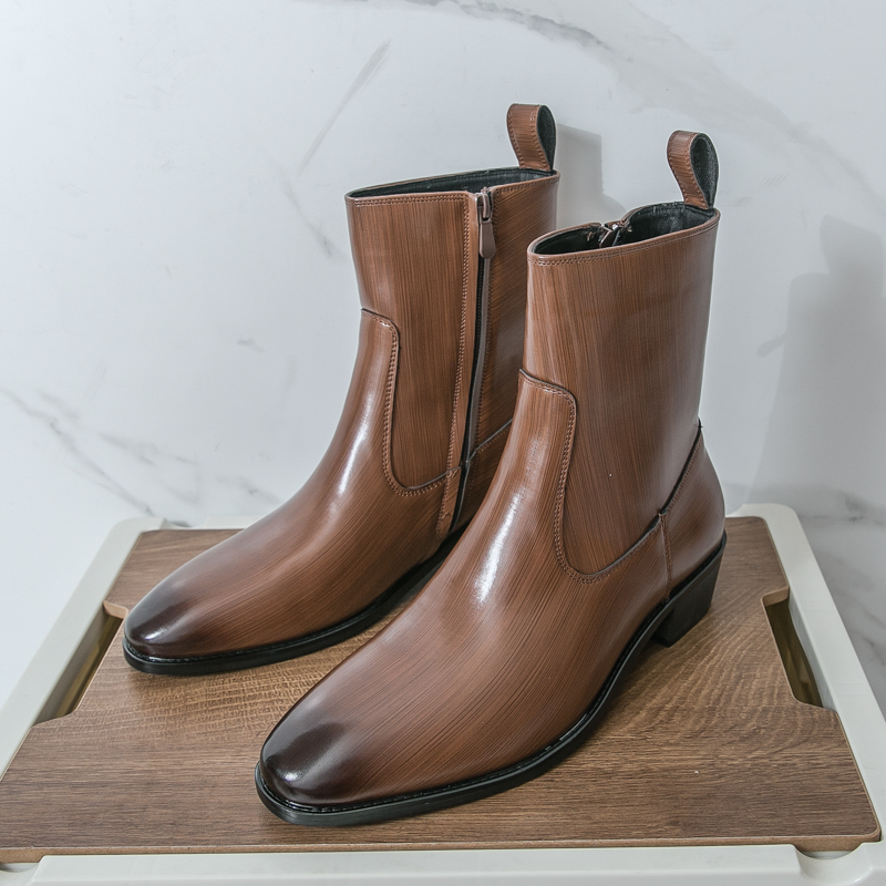 클래식 편안한 앵클 부츠 패션 남성 캐주얼 가죽 첼시  - Chelsea Boots Men 리뷰 및 가격