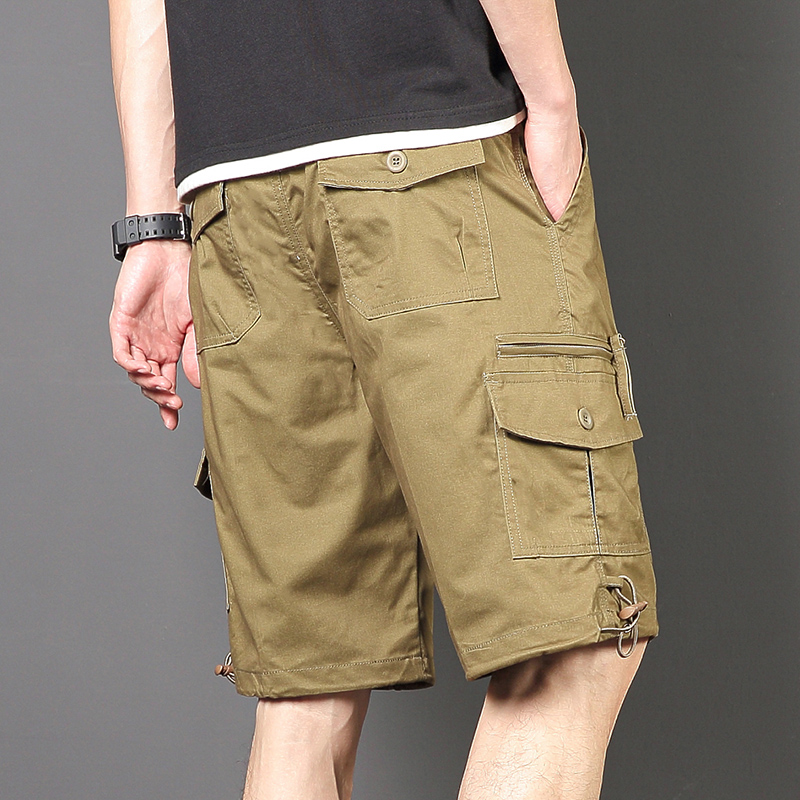 남성 카고 반바지 여름 패션 통기성 100% 코튼 워싱 - Mens Fashion Cargo Pants 리뷰 및 가격