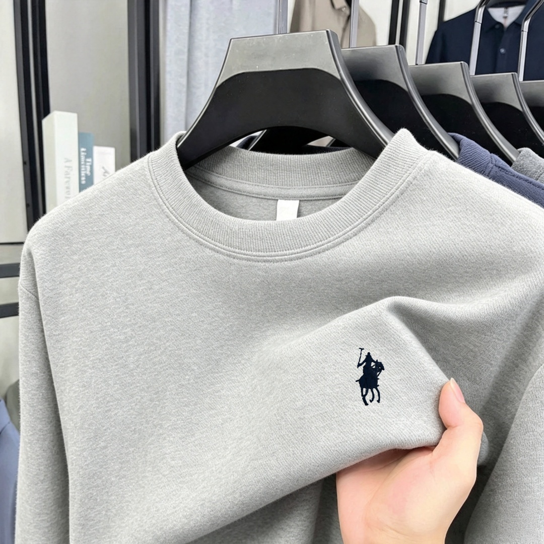 부드러운 면 소재의 고급 브랜드 남성용 긴팔 라운드넥  - Men'S Winter Fashion 리뷰 및 가격