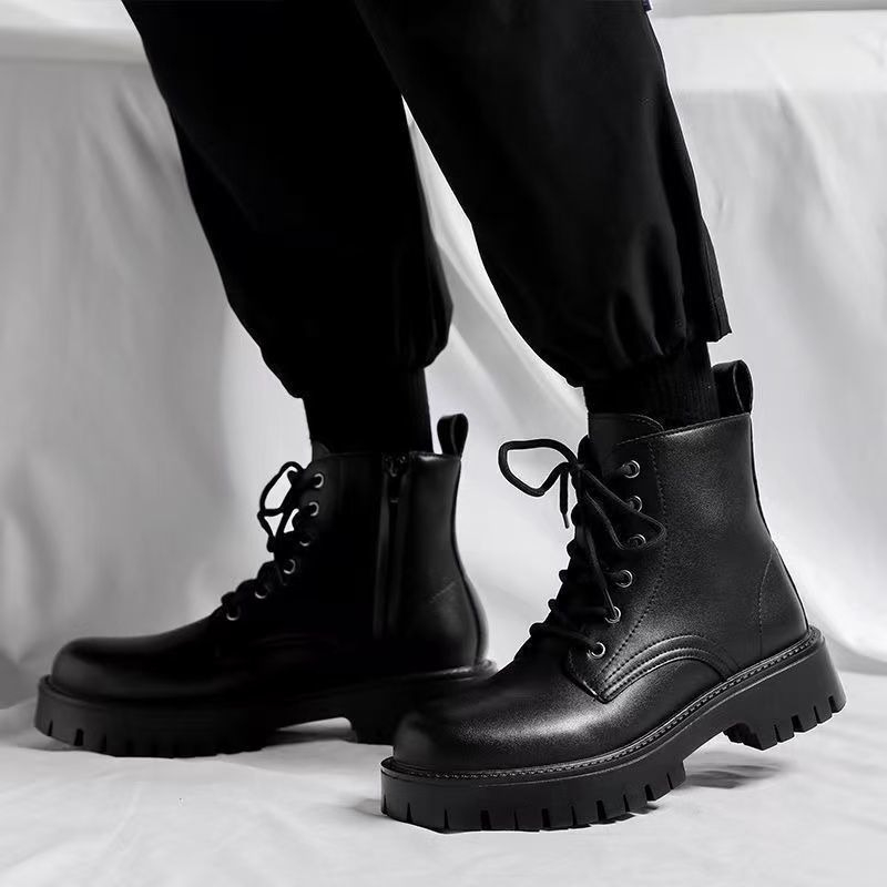 남성용 첼시 부츠 영국 스타일 블랙 가죽 앵클 부츠 사 - Chelsea Boots Men 리뷰 및 가격
