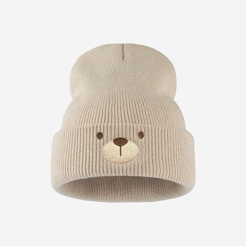패션 러블리 유아용 1-3세 니트 비니 귀여운 곰 얼굴 - Beanie Winter Hat 리뷰 및 가격