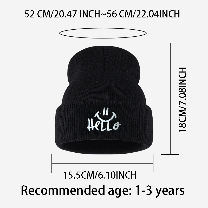 1~3세 유아용 니트 비니 모자로 부드러운 'Hello - Beanie Winter Hat 리뷰 및 가격