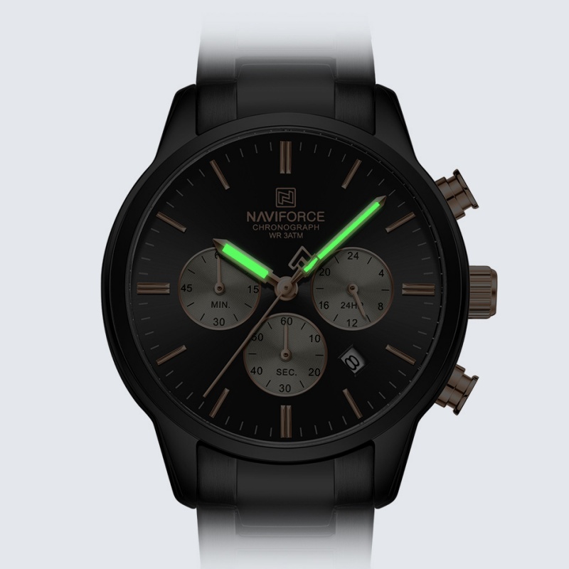 NAVIFORCE 남성용 쿼츠 크로노그래프 시계 방수  - Fashion Mens Watches 리뷰 및 가격