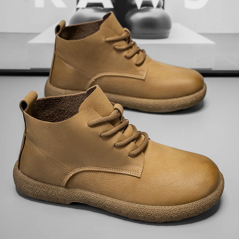 남성용 앵클 부츠 브라운 숏 부츠 럭셔리 신발 파일럿용 - Chelsea Boots Men 리뷰 및 가격