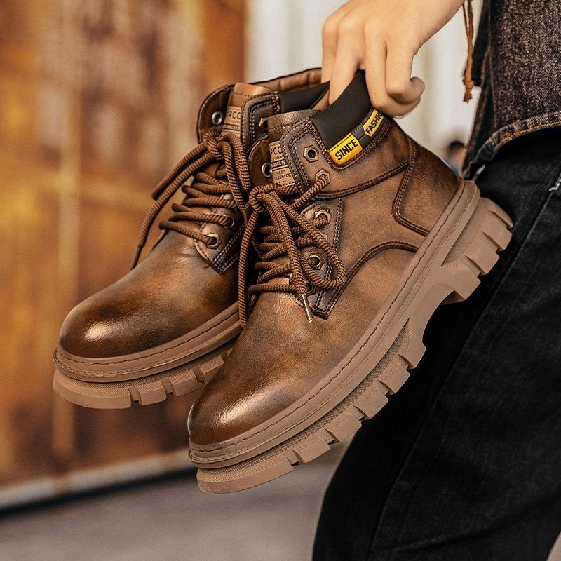 빈티지 남성 플랫폼 앵클 부츠 가을 겨울 영국 첼시 가 - Chelsea Boots Men 리뷰 및 가격