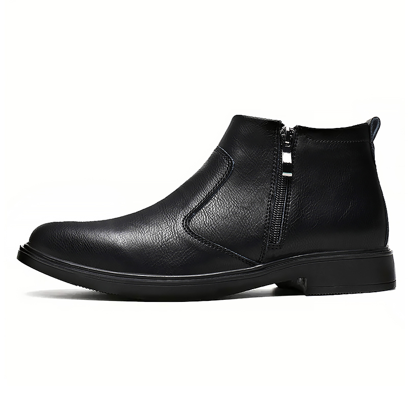 남성용 가을 겨울 신상 하이탑 가죽 신발, 지퍼가 달린 - Chelsea Boots Men 리뷰 및 가격