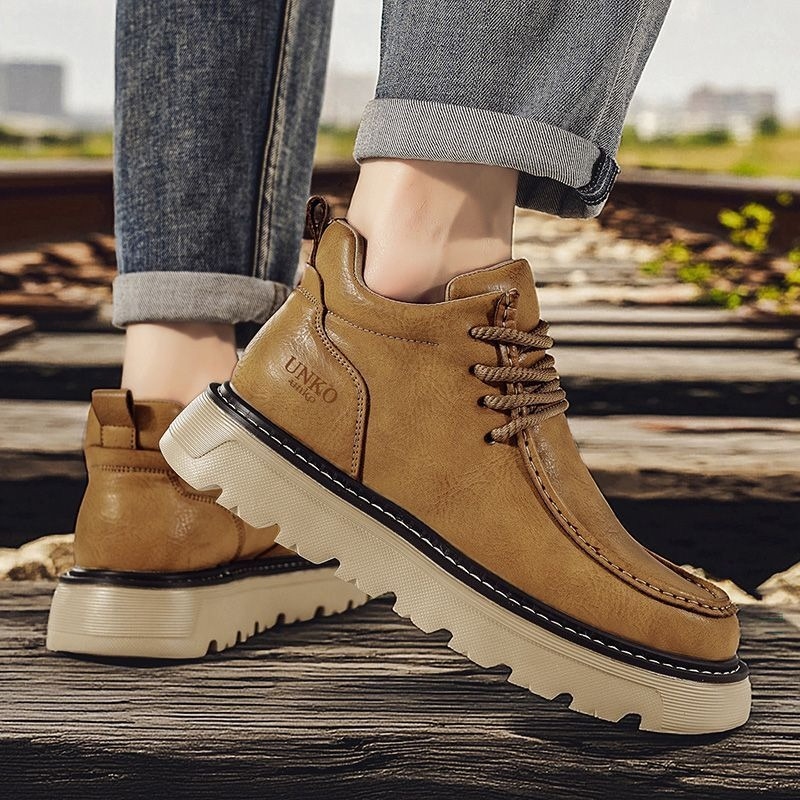 남성 겨울 첼시 부츠 영국 스타일 플랫폼 높이 증가 따 - Chelsea Boots Men 리뷰 및 가격