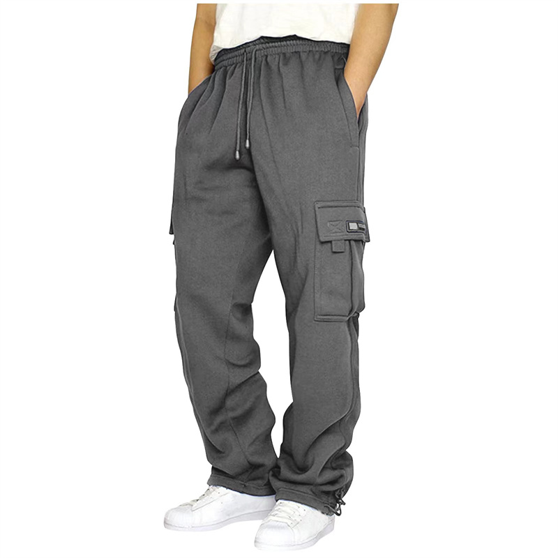 가을 겨울 패션 캐주얼 남성 스웨트팬츠 솔리드 컬러 멀 - Mens Fashion Cargo Pants 리뷰 및 가격