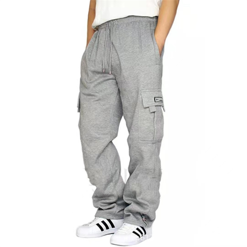 가을 겨울 패션 캐주얼 남성 스웨트팬츠 솔리드 컬러 멀 - Mens Fashion Cargo Pants 리뷰 및 가격