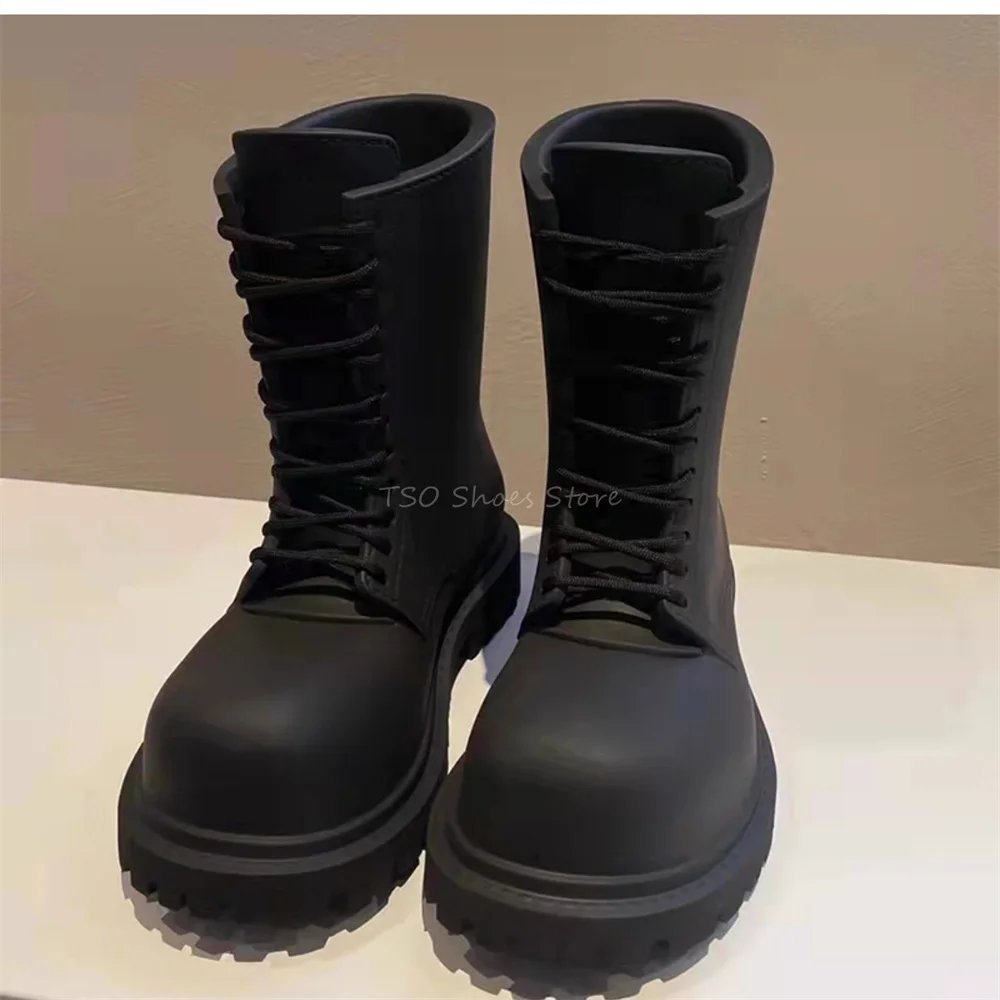 남성용 두꺼운 바닥 블랙 부츠, 여성용 더비 빅 토 레 - Chelsea Boots Men 리뷰 및 가격