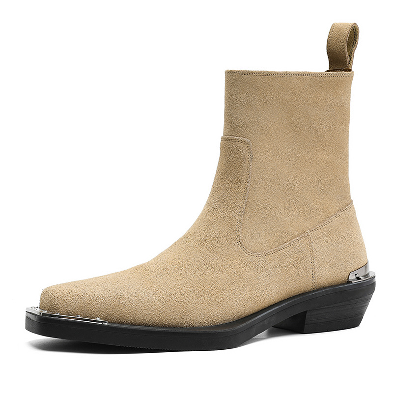 영국 스타일 남성 캐주얼 파티 나이트클럽 소가죽 스웨이 - Chelsea Boots Men 리뷰 및 가격