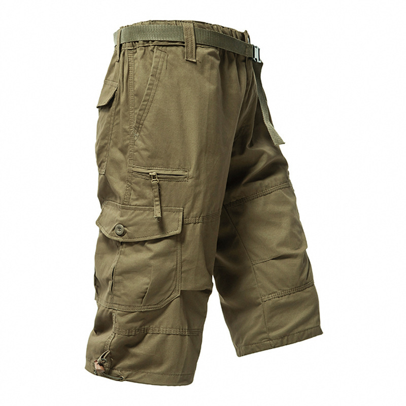 남성용 코튼 3/4 팬츠 루즈핏 플러스 사이즈 멀티 포 - Mens Fashion Cargo Pants 리뷰 및 가격