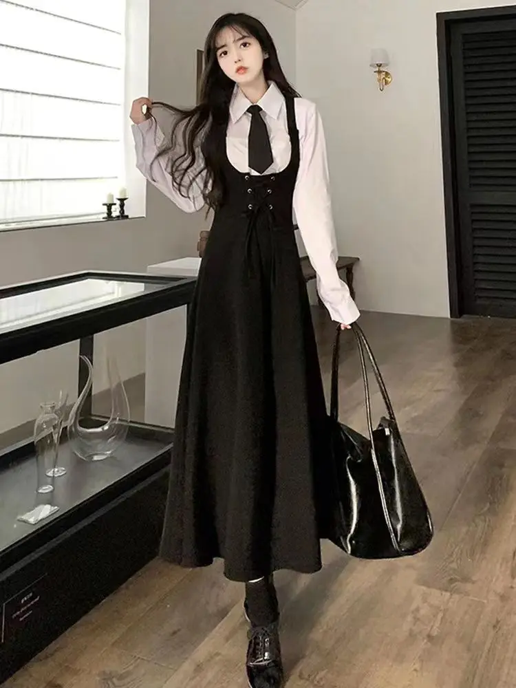 여성용 시크한 우아한 원피스 세트, 올매치 솔리드 슬림 - Mens Fashion Dress Shirts 리뷰 및 가격