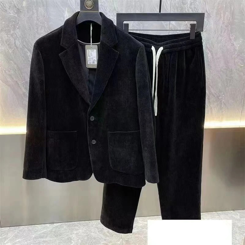 패션 정장 남성용 봄 가을 긴팔 고급 캐주얼 한국 슬림 - Mens Fashion Blazer 리뷰 및 가격