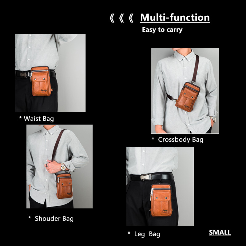 JEEP BULUO 소형 다기능 슬링 크로스 바디 백  - Fashion Harness Men 리뷰 및 가격