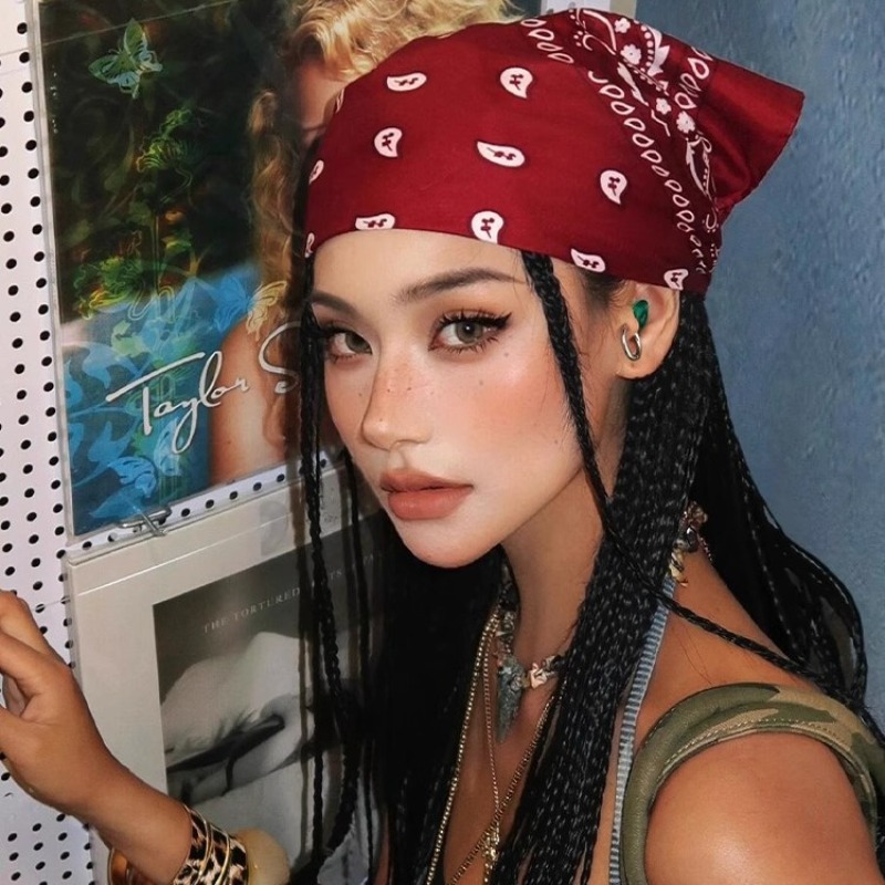 유니섹스 남녀 공용 반다나 헤어밴드 카우보이 남성 바이 - Men'S Fashion Head Scarf 리뷰 및 가격