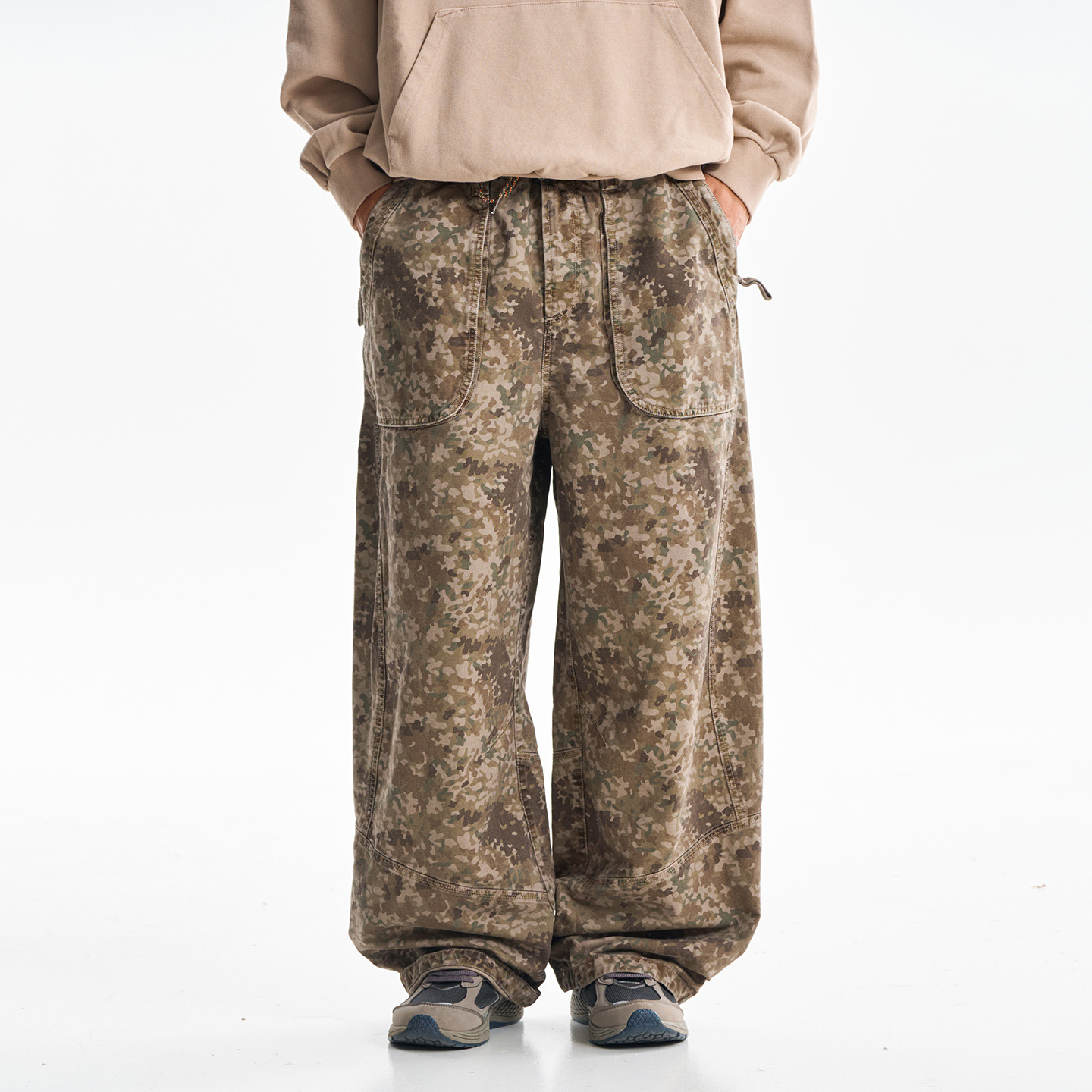 고품질 프린트 코튼 카고 바지 남성 스트리트웨어 패션  - Mens Fashion Cargo Pants 리뷰 및 가격