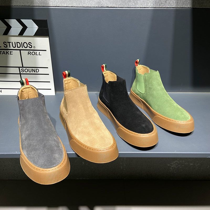 2026 가을 겨울 남성 첼시 부츠 슬립온 PU 가죽  - Chelsea Boots Men 리뷰 및 가격
