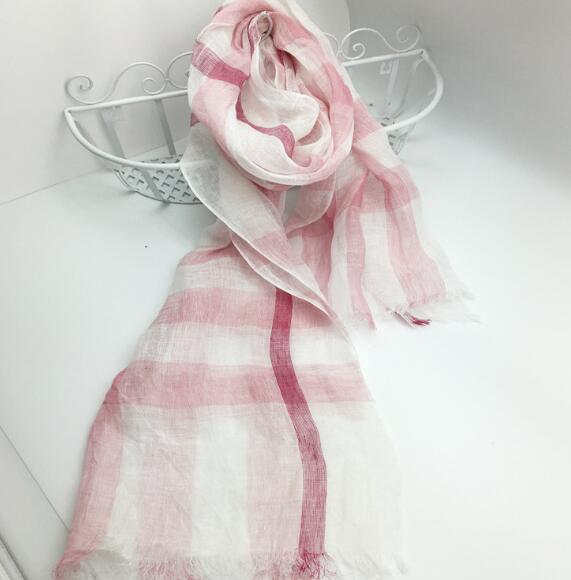 100% 리넨 체크 무늬 대비 태슬 리넨 남성/여성 스 - Men'S Fashion Head Scarf 리뷰 및 가격