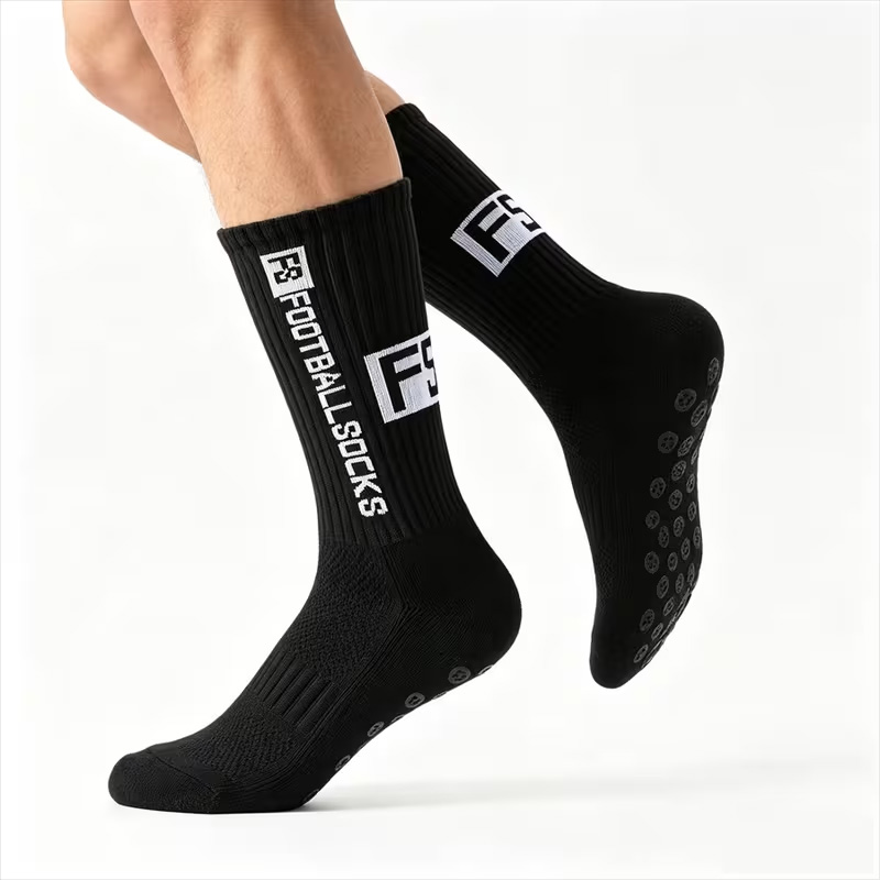 1켤레 그립감 있는 스포츠 크루 양말, 스타일리쉬한 F - Men'S Fashion Logo 리뷰 및 가격