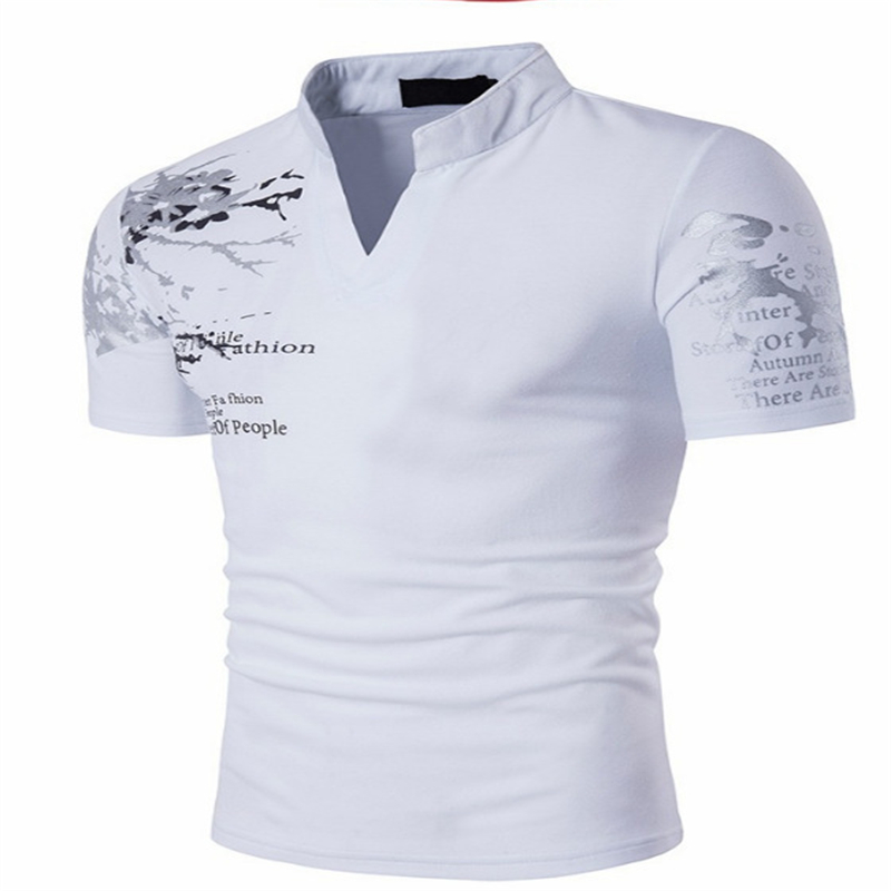 새로운 여름 캐주얼 폴로 셔츠 남성 반팔 비즈니스 셔츠 - Mens Fashion Dress Shirts 리뷰 및 가격